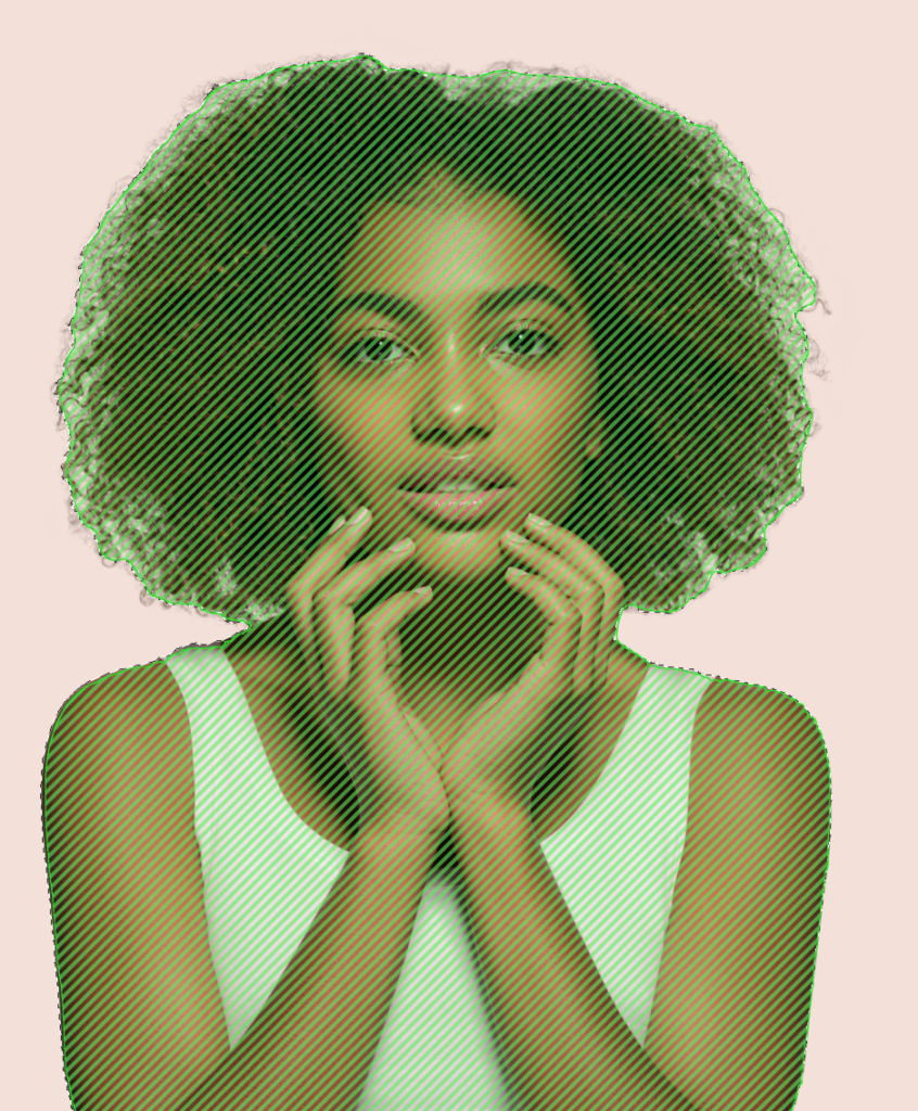 オブジェクト選択ツールの選択範囲